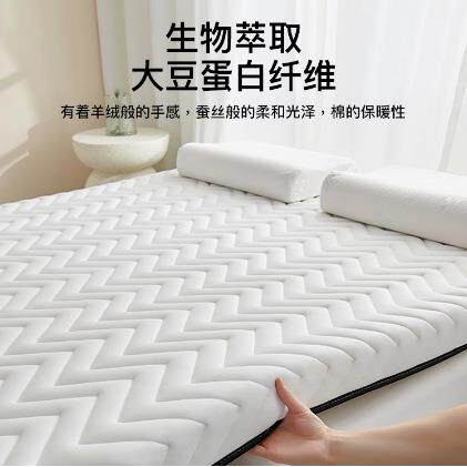 夏天乳胶床垫家用软垫榻榻米租房专用海绵垫宿舍学生单人折叠1258