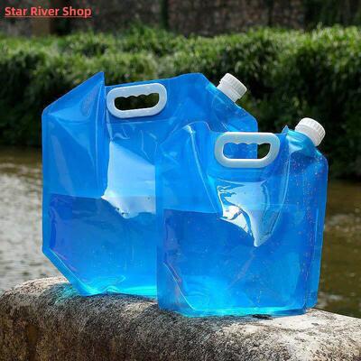 5L/10L Outdoor Camping Water Bag Foldable Water Container Wa