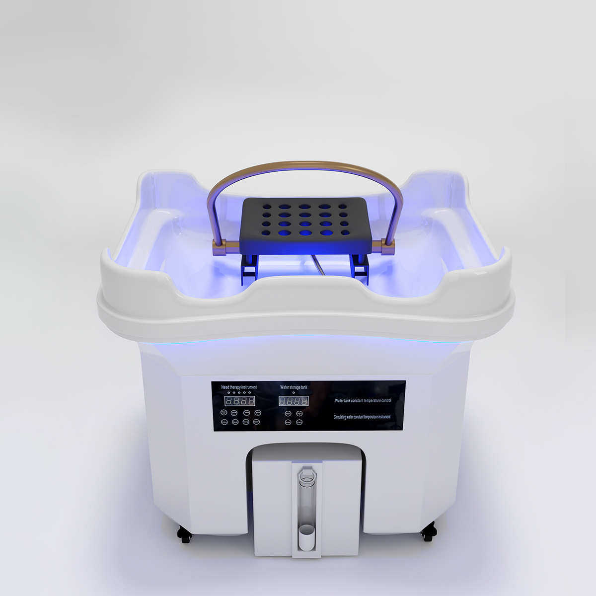 洗头新款熏蒸移动头疗带理疗熏蒸水循环spa 美容院头仪仪器疗恒温
