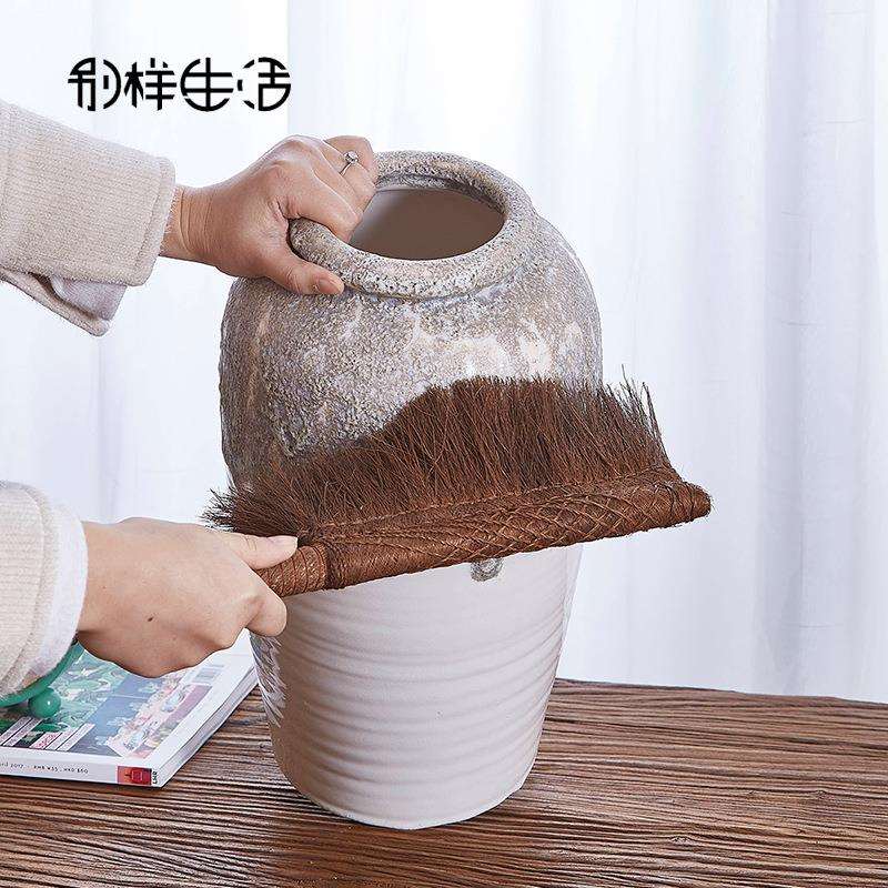 家用床扫棕丝扫床刷卧室除尘刷沙发地毯清洁刷防静电扫床笤帚