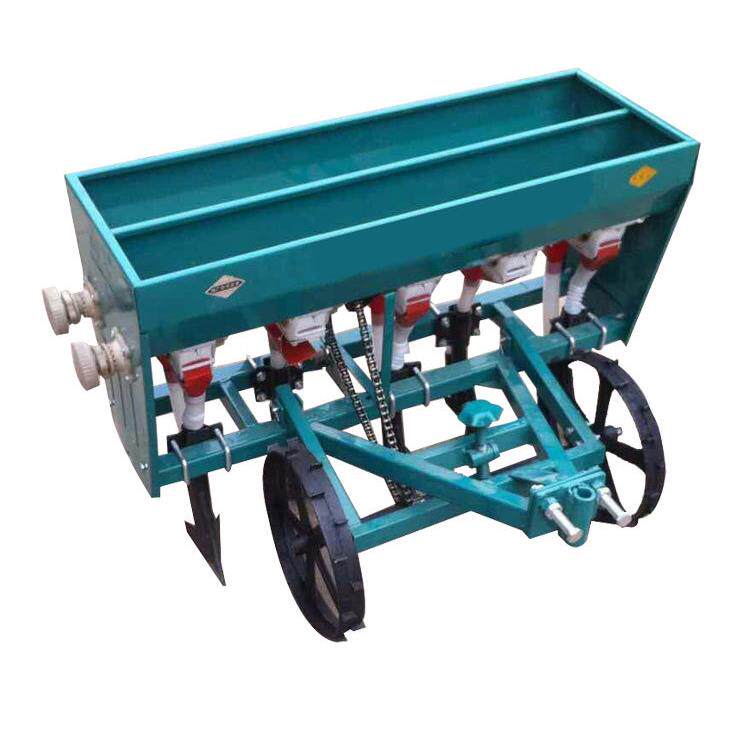 手扶拖拉机小麦播种机单播双播施肥播种一体机小型农用机械4-8行