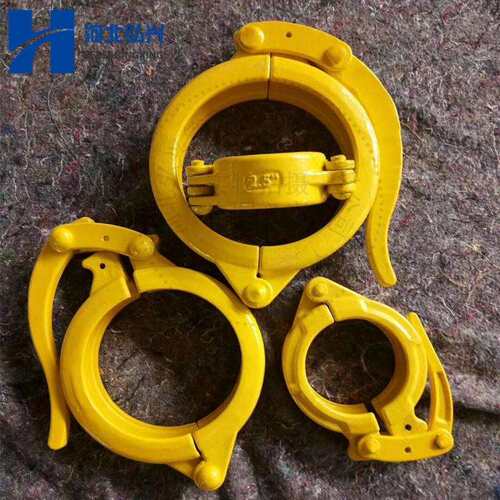 快速泵用管卡 DN125 DN100 DN80压把式快速管卡