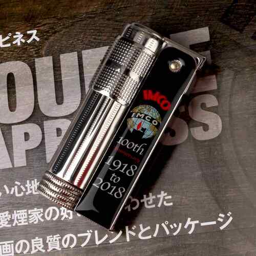 高档原装正版爱酷IMCO老版式打火机年一百周纪限量复古男士 念收