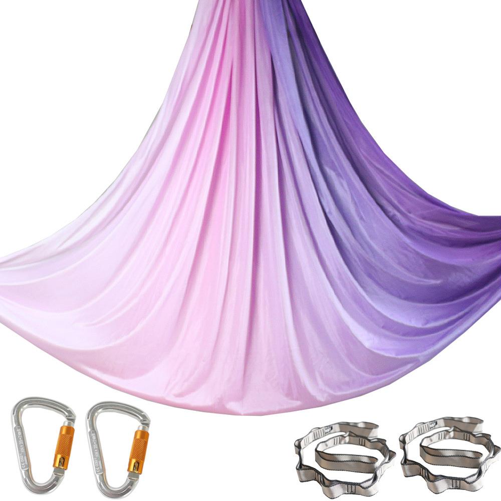 瑞爻6米彩色空中瑜伽吊床家用瑜伽馆专用吊布吊绳瑜伽yogahammock