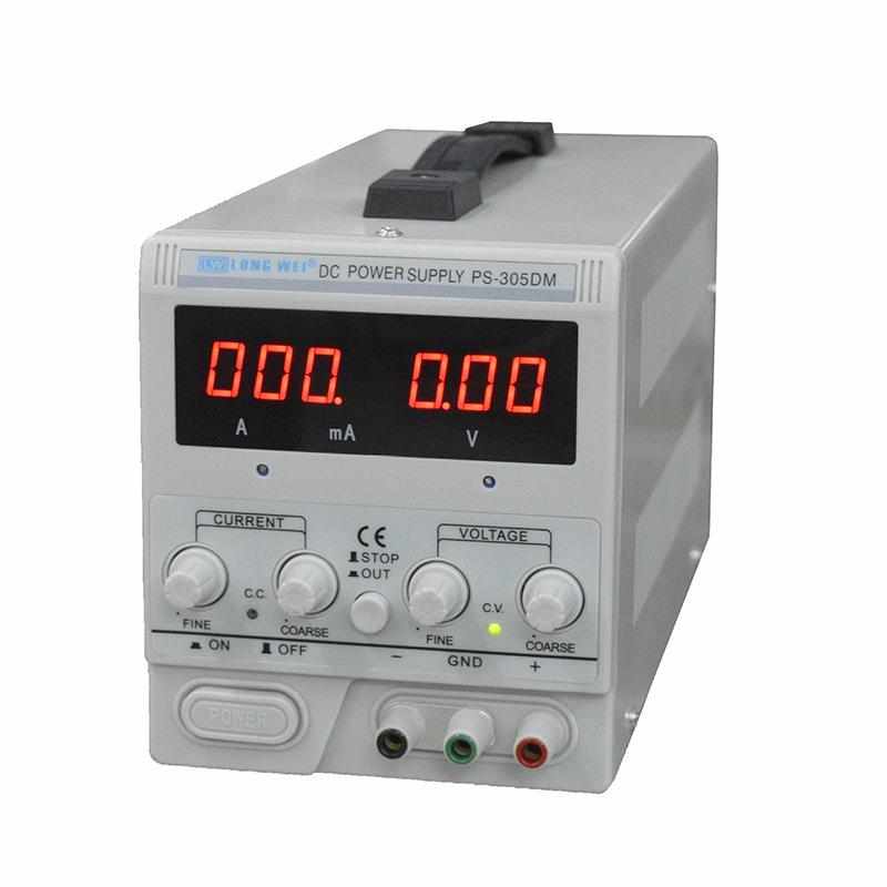 龙威可调线性直流稳压电源30V5A高精度电源PS-305DM实验维修电源