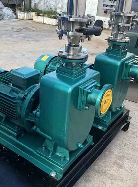 灌溉中性水自吸排污泵80ZW40-16-4惠州沃德污水池深水灌溉自吸泵