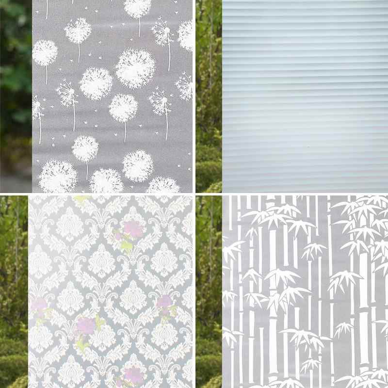 120cm 玻璃膜窗户贴膜卫浴间推拉门自粘磨砂玻璃贴膜玻璃纸不透明