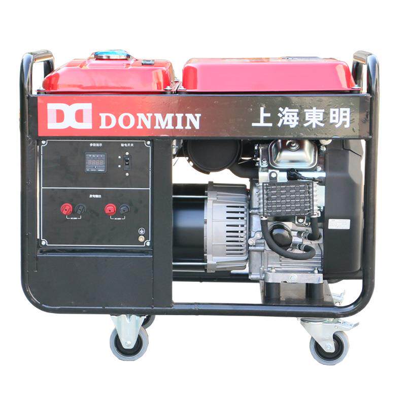 东明单相10kw小型户外便携式应急备用汽油发电机DM12000CXD