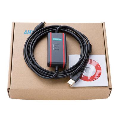 适用台达plc通讯DVP系列ES EX 信捷下载USBACAB230编程电缆数据线