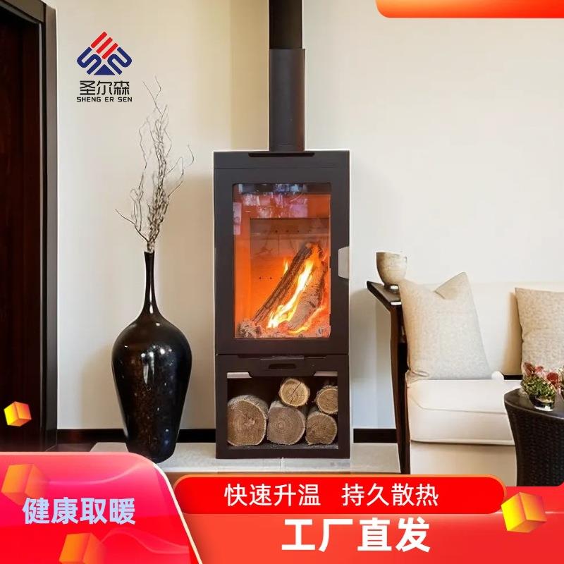 致享款:真火壁炉别墅民宿取暖用观火壁炉自建房取暖耐用功能室