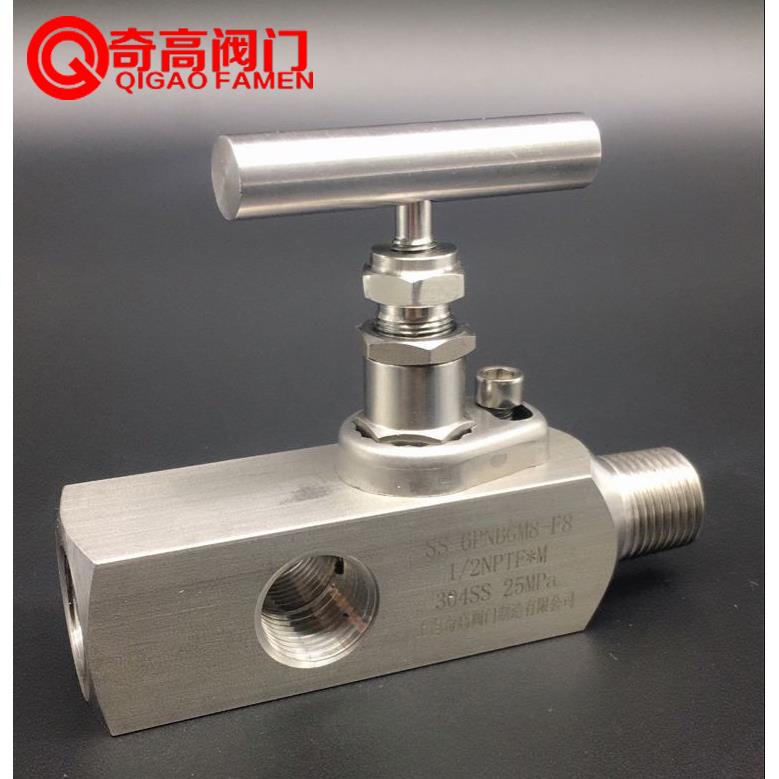 厂家直销不锈钢压力表针型阀SS-6PNBGM8-F8内外丝中低压阀门
