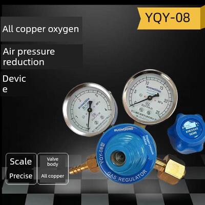 YQY-08/YQE-03YQW-02全铜氧气表乙炔表/减压器氮气氩气丙烷减压器