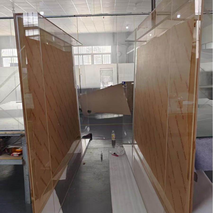 亚克力水箱水槽 大型有机玻璃透明盒子制作