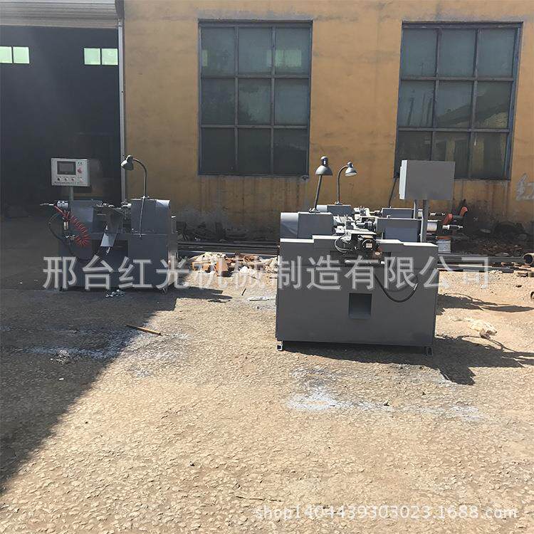 河北邢台红光一把刀数控套筒扒皮倒角机