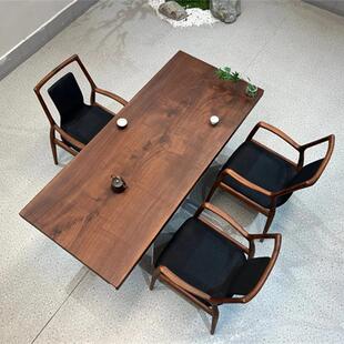 尺寸：175 5.5北美黑胡桃大板独板全方