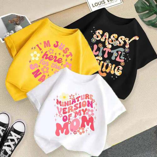 toddler girls im just here for the snacks letter floral