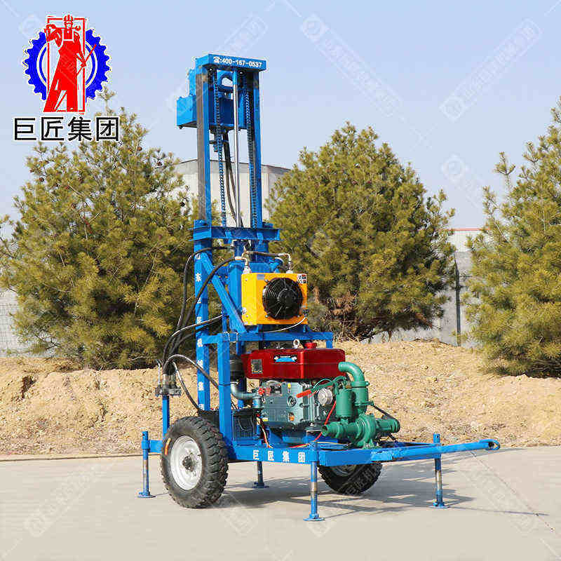 巨匠家用轮式柴油打井机 民用水气两用钻机顶驱液压水井钻机,五金/工具,工程钻机,淘宝优惠券,粉丝福利购,淘宝优惠卷