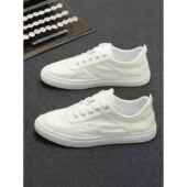 百搭帆布鞋 〖MessContiy 男时尚 透气小白鞋 Tsmr〗好脚感会说话