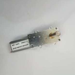 马达12V5转 WGF180涡轮蜗杆减速电机电动窗帘机器人配件展示架 分