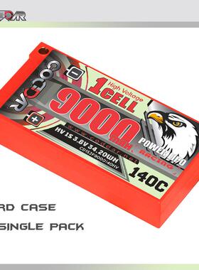 鹰氪CODDAR 9000mAh 1S2P 3.8V HV 140C 电动漂移RC车高压款