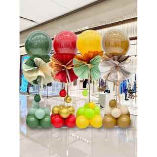 气球立柱装饰摆件商场店铺开业周年庆生日活动布置场景氛围感道具
