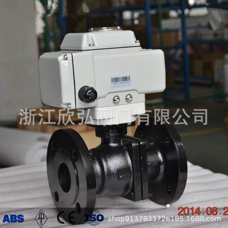 Q941F电动O型切断球阀快速调节多功能微型电动气动切断球阀