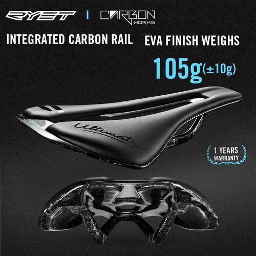 RYET自行车3D打印坐垫 防屁股疼公路山地碳纤维中空座包座垫鞍座