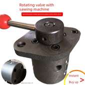 金属卧式 锯机配件旋转阀液压夹紧旋转阀手动旋转阀虎溪神雕晨龙40