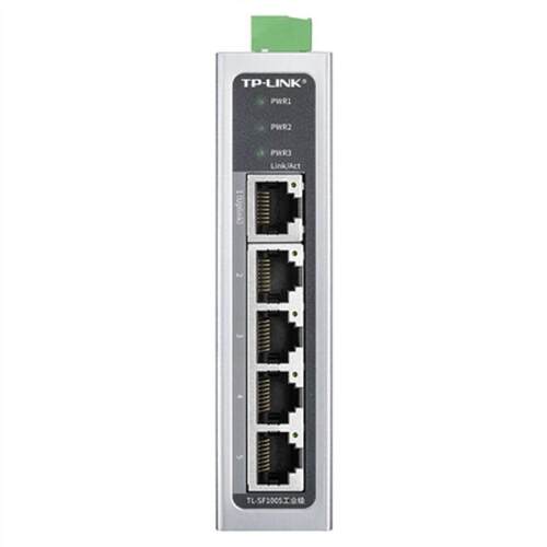 普联TP-Link 8口TL-SF1008工业级 TL-SF1005工业级 百兆5口交换机