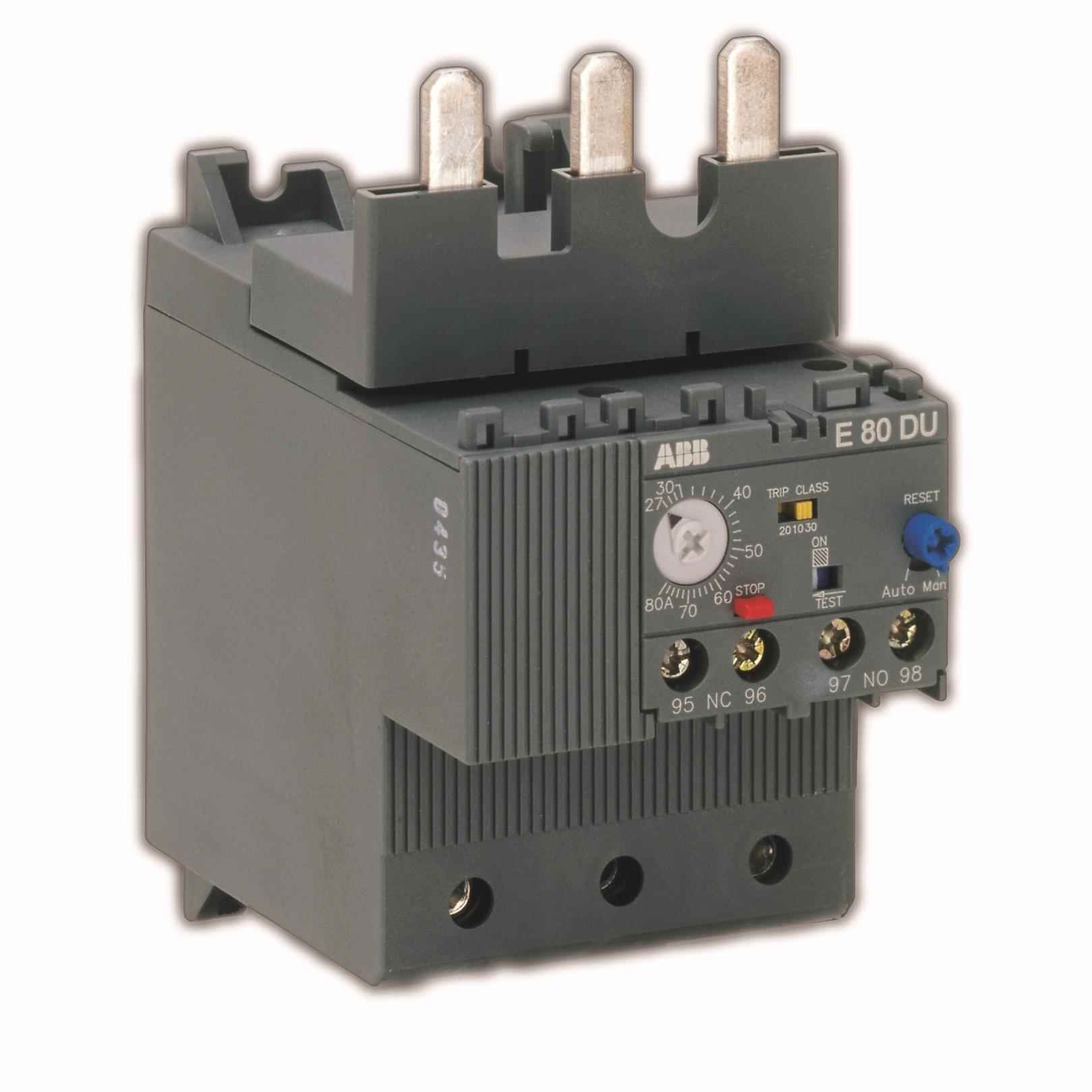 ABBE系列电子过载继电器E80DU80A;10091134