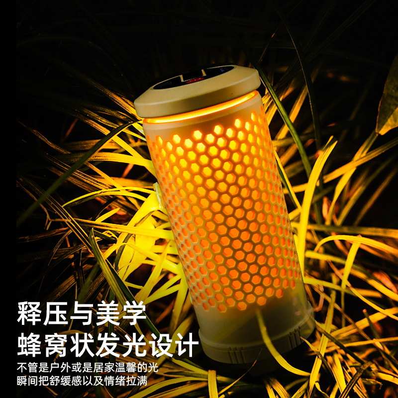 续航超便携式伸缩灯多功能帐篷亮照明灯户外充电野营超长夜露营灯