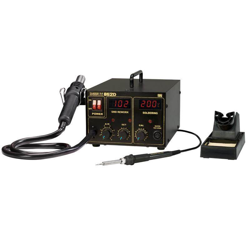 兆8工5信2D热风烙拆LBP焊台二合一电铁焊接具无铅热风