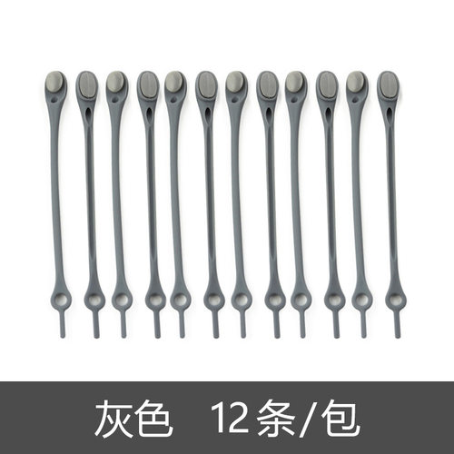 创意懒人硅胶鞋带儿童成人彩色弹