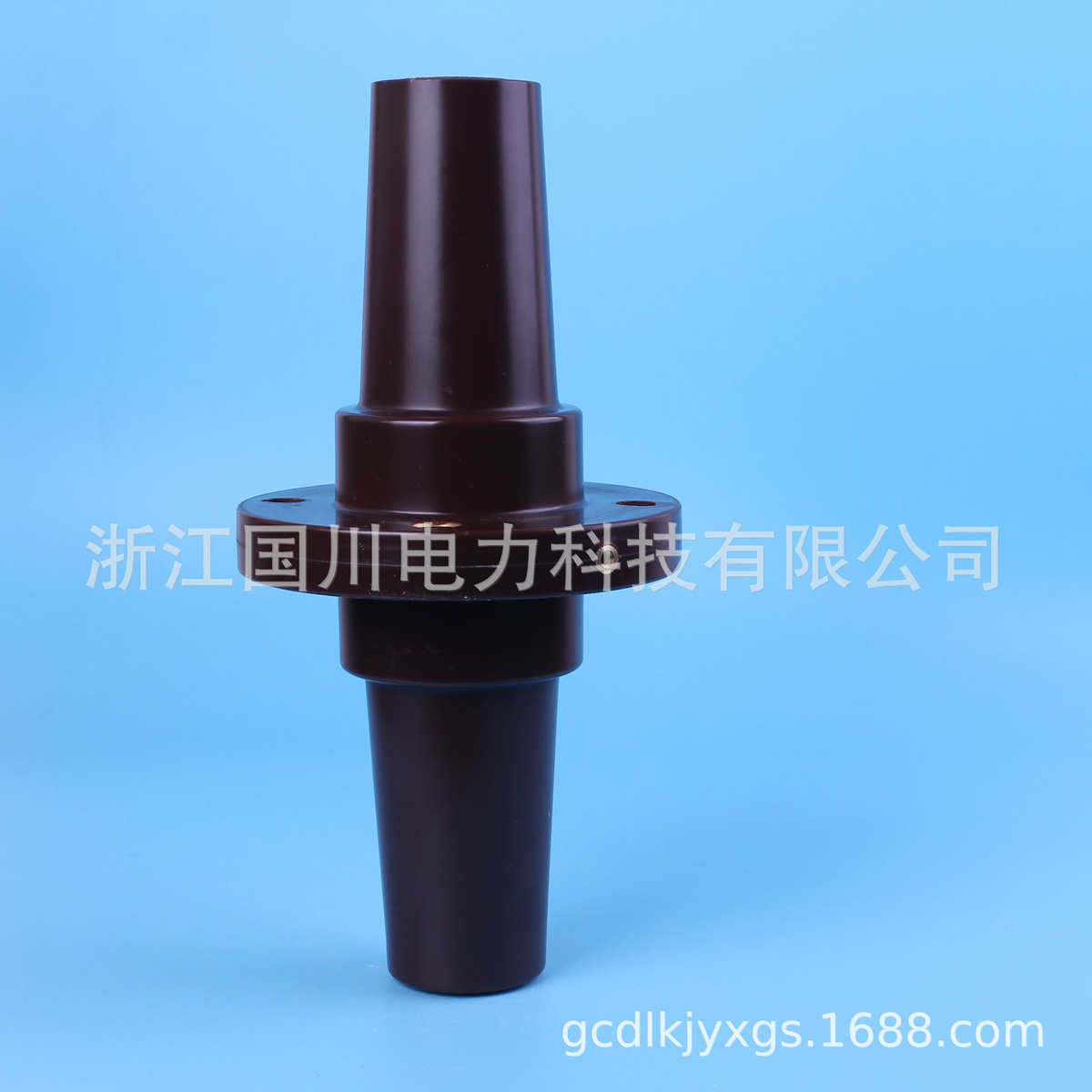 厂家供应单通套管高压电力产品欧式电缆插拔头专用对接连接器