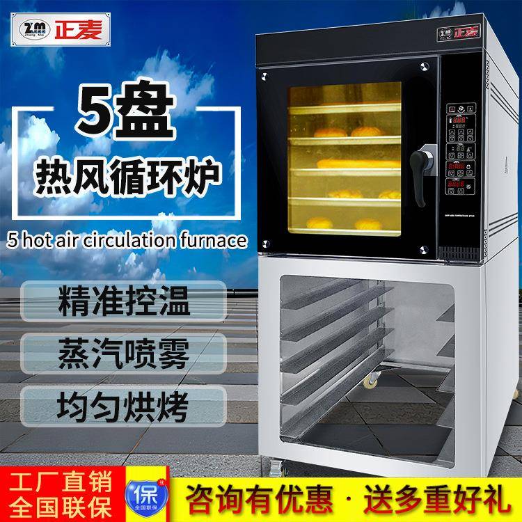 5盘热风循环炉电烤炉商用创业摆摊烤鱼烤肉面包披萨蛋糕煤气烤箱