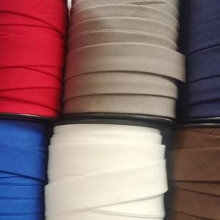 Y厂直供红色轴卷DI旗袍边带涤棉2包.家5双折包边条四折免烫OJI滚