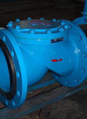 直销橡胶瓣回阀HC44X-16C法兰污水逆止阀防止介质倒流