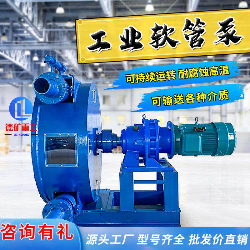 工业软管泵 大流量软管泵水泥砂浆输送泵 大流量工业蠕动泵