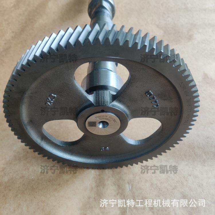 挖掘机PC300/350/360-7凸轮轴总成 发动机钩机配件 含凸轮轴齿轮