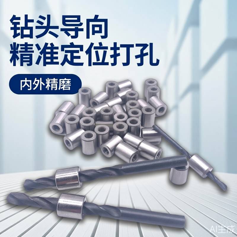高耐磨钻套钻模套导套钻头定位套衬套镶嵌模具打孔套固定钻套钢套图片