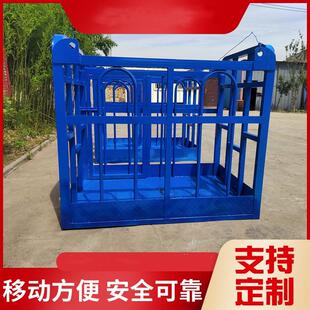 25T吊车吊篮 鲁鸿吊车吊篮外墙幕墙施工高空建筑载人吊笼