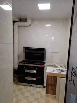 帅丰U6-3B二星消毒柜集成灶吸烟效果怎么样?真比烟机好?