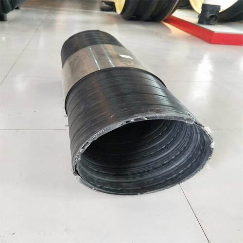 厂家直供HDPE双壁钢塑缠绕管300高密度hdpe双壁波纹管排污钢带管
