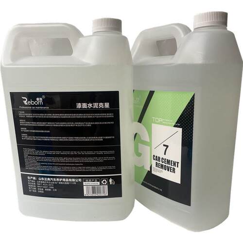 汽车漆面水泥去除剂温和配方水渍污渍去除4L漆面养护水泥清洁剂