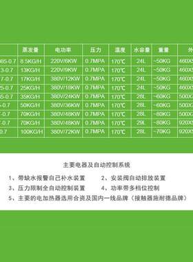 电热模温机电加热蒸汽发生器立式工业自动蒸汽发生器温蒸汽锅炉