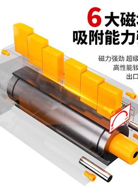 宇鹰强力磁盘永磁吸盘400k磁力吊起重器磁铁钢板吊具1吨2吨3吨5吨