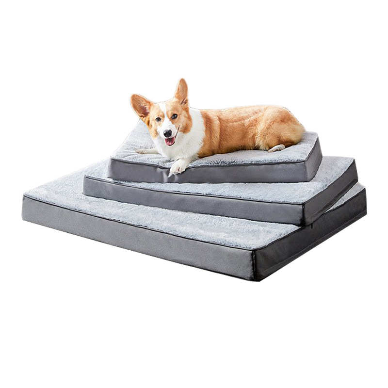 宠物窝超柔记忆海绵宠物垫平板狗窝布拉多防水垫全可拆洗狗床批发