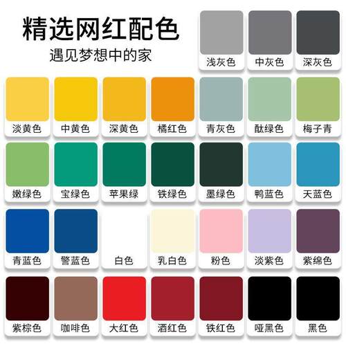 大桶水性金属防锈漆防腐免除锈油木器门窗栅栏不锈钢用翻新改色SY