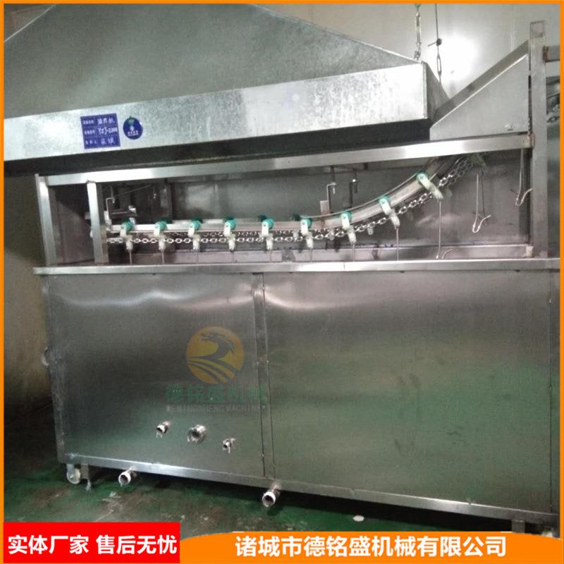 扒鸡烧鸡设备悬挂式扒鸡油炸机电加热油水分离烧鸡油炸机