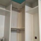 不锈钢加厚弯杆衣帽间衣柜角弯杆一体晾衣架